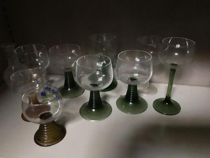 vintage glazen Schott Zwiesel glas wijn, Verzamelen, Glas en Borrelglaasjes, Zo goed als nieuw, Overige typen, Ophalen of Verzenden