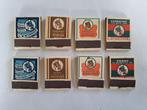 Complete verzameling: 8 originele Winterhulp lucifers -set, Verzenden, Overige soorten, Engeland, Embleem of Badge