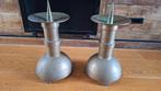 2 zware bronzen kerkkandelaars, zie foto's, Antiek en Kunst, Ophalen of Verzenden