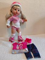 Baby Born Zus Pop op Rolschaatsen +  Kleding met Schoenen., Ophalen of Verzenden, Gebruikt, Babypop