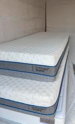 2x Technogel sleeping 80/200cm, Ophalen of Verzenden, Zo goed als nieuw, Eenpersoons, Wit