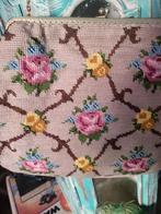 Vintage/Boho/Geborduurd/Handgemaakt/Tasje, Ophalen of Verzenden, Tas, Tas, Bloem