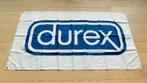 DUREX promo vlag / DUREX reclame vlag, Verzamelen, Ophalen of Verzenden, Nieuw, Reclamebord