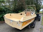 Shetland vis toerboot., Ophalen of Verzenden, Gebruikt, Polyester, Tot 6 meter