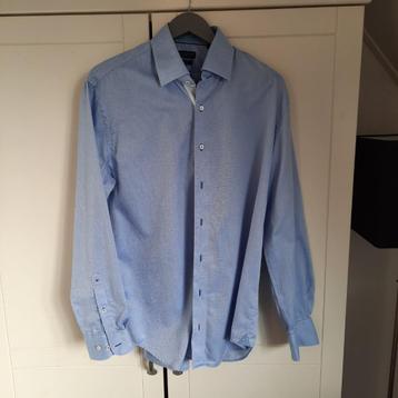 Lichtblauw overhemd van Tommy Hilfiger (maat 41/16) beschikbaar voor biedingen