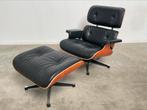 Charles & Ray Eames lounge chair met ottoman, Ophalen of Verzenden, Zo goed als nieuw, Hout