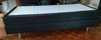 ZGAN JYSK 1p boxspring, Eenpersoons, Ophalen of Verzenden, Zo goed als nieuw, Stof