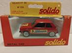 Solido 1:43 Peugeot ZS BANANIA rood, Ophalen of Verzenden, Auto, Solido