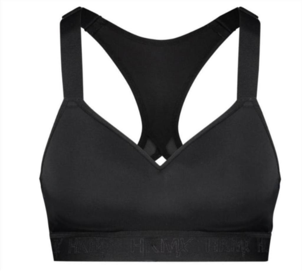 Hunkemöller All Star HKMX Lvl 2 Sport BH Zwart 85F dames, Maat 38/40 (M), Verzenden, Zwart, Overige typen