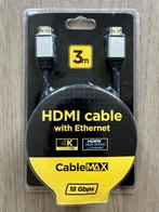 HDMI-kabel 3 meter - 4K UltraHD + Ethernet - NIEUW, Ophalen of Verzenden, Nieuw, 2 tot 5 meter, HDMI-kabel