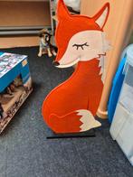(Kinder) kamer decoratie vos vilt  voor vensterbank herfst, Ophalen of Verzenden, Zo goed als nieuw, Wanddecoratie