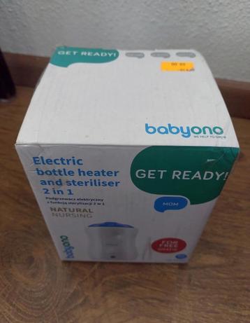 Babyono bottle heater sterilizer; flessenwarmer sterilisator beschikbaar voor biedingen