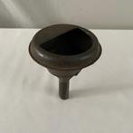 Vintage metalen Olie trechter met zeef, Antiek en Kunst, Ophalen of Verzenden