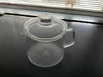 Glazen theepot Douwe Egberts, Huis en Inrichting, Keuken | Servies, Ophalen, Overige typen, Overige stijlen, Glas