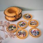 Houten Onderzetters Set - Handgemaakt & Uniek, Ophalen of Verzenden, Nieuw, Glas of Kopje