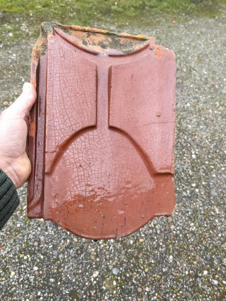 250 Draisma de Vries Achlum dakpannen dakpan geglazuurd, Doe-het-zelf en Verbouw, Dakpannen en Dakbedekking, Dakpannen, Steen of Klei