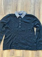 Chaps Ralph Lauren Long sleeve polo, Ralph Lauren Polo, Maat 48/50 (M), Zwart, Ophalen of Verzenden