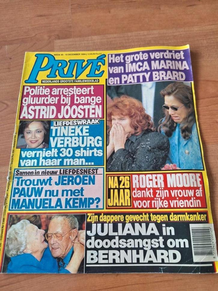 Prive 1994 LUV Zangeres zonder Naam Tineke Schouten Flodder, Boeken, Tijdschriften en Kranten, Gelezen, Overige typen, Verzenden