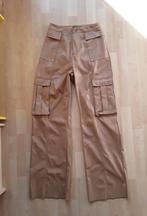 Beige broek van PMU leer van Missguided mt 38, Maat 38/40 (M), Verzenden, Beige, Missguided