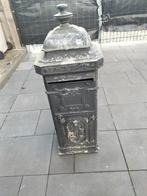 Antieke Staande Brievenbus, Tuin en Terras, Brievenbussen, Ophalen, Gebruikt, IJzer, Staande brievenbus