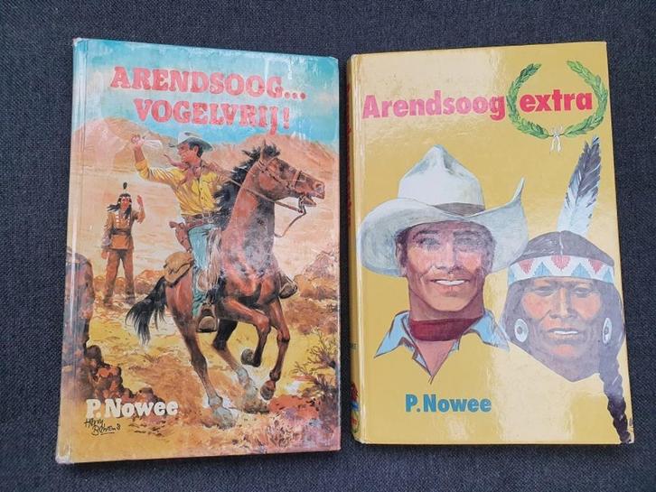 2 x  ARENDSOOG   van  P. Nowee, Boeken, Avontuur en Actie, Gelezen, Ophalen of Verzenden