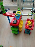 Kinder winkeltje met boodschappen karretje compleet samen, Ophalen, Zo goed als nieuw