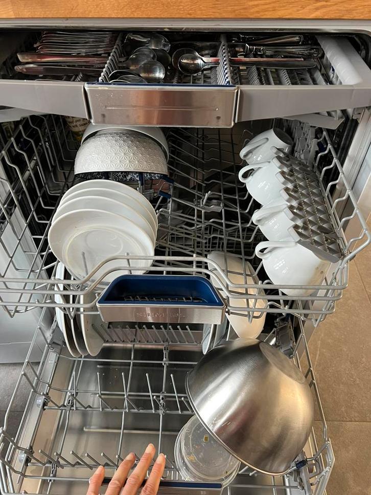 Inbouw vaatwasser Siemens zgan, Witgoed en Apparatuur, Vaatwasmachines, Zo goed als nieuw, Inbouw, 85 tot 90 cm, Ophalen