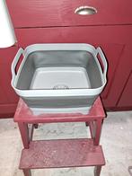 Inklapbare Wasbak - Handig en Compact!, Ophalen, Nieuw, Kunststof, Met handgreep