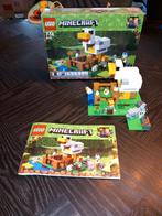 lego minecraft 21140 kippenhok, Kinderen en Baby's, Speelgoed | Duplo en Lego, Ophalen of Verzenden, Gebruikt
