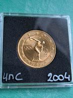 2 euro UNC Gold Plated Griekenland 2004 Olympische Spelen, Ophalen of Verzenden, Griekenland, 2 euro