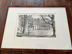 Ets Jan van Rijsewijk Den Haag, Antiek en Kunst, Kunst | Etsen en Gravures, Ophalen