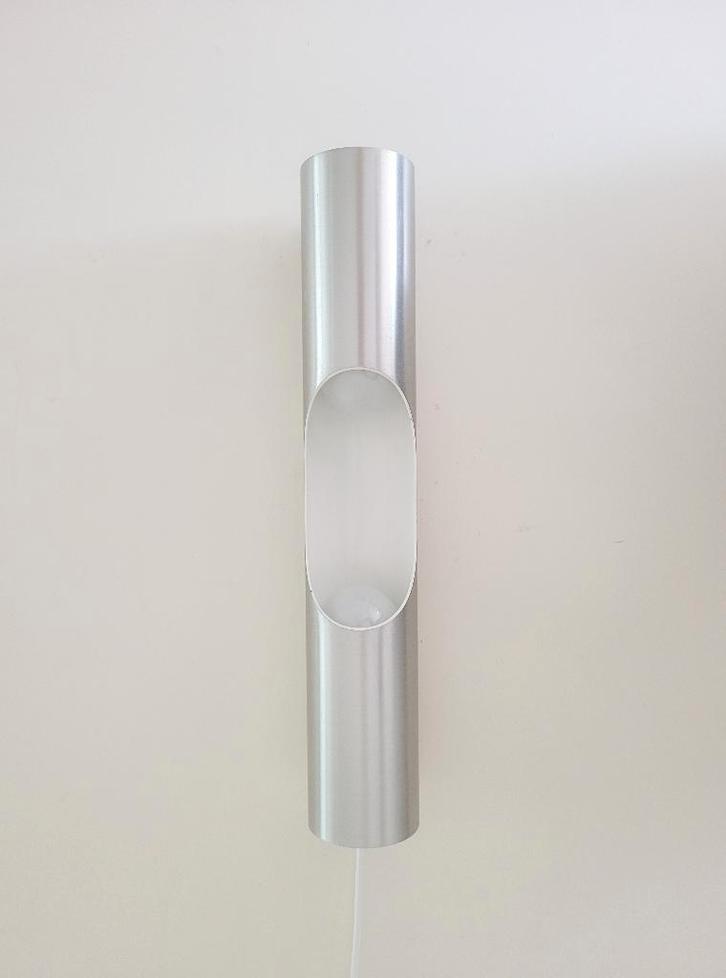 Vintage Fuga wandlamp voor Raak Amsterdam, Huis en Inrichting, Lampen | Wandlampen, Gebruikt, Metaal, Ophalen of Verzenden