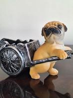 Honden Asbak - Decoratief, Tuin en Terras, Ophalen of Verzenden, Gebruikt, Kunststof, Dierenbeeld
