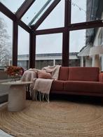 Prachtige terra driezitsbank, Ophalen, Zo goed als nieuw