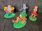 4 x Efteling poppetjes roodkapje klein duimpje, Ophalen of Verzenden, Zo goed als nieuw, Beeldje of Poppetje