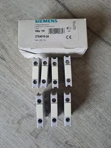 7 contact blokjes 3TX4010-2A beschikbaar voor biedingen