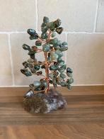 edelsteen boompje / Bonsai Jade, Rozekwarts, Aventurijn e.a., Ophalen of Verzenden, Mineraal