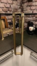 Twee bijzettafeltjes Peter Chyczy model T24 50x50x45, 45 tot 60 cm, Minder dan 55 cm, Ophalen of Verzenden, Glas