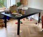 Ikea uitschuifbare tafel, zwart, 84x220cm, Huis en Inrichting, Ophalen, Gebruikt, 200 cm of meer, 50 tot 100 cm