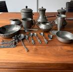 Diverse tinnen voorwerpen, Antiek en Kunst, Antiek | Tin, Ophalen of Verzenden