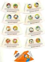 Donald Duck plaatjes - complete set - FANTA, Verzamelen, Merken en Reclamevoorwerpen, Verzenden