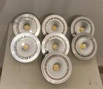 LED spots G53 AR111 10W 12V 3000K, Ophalen of Verzenden, Zo goed als nieuw, Plafondspot of Wandspot, Led