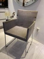 6 x Eettafel Stoelen, Ophalen, Gebruikt, Stof, Modern, Design, Overige kleuren