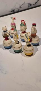 6 Unieke Celluloid Tuimelaars, Ophalen of Verzenden