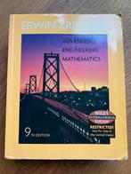 Advanced Engineering Mathematics - Kreyszig 9th Ed, Ophalen of Verzenden, Beta, Gelezen, WO