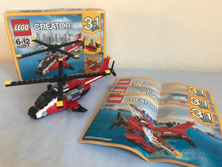LEGO creator 3-in-1 helicopter - 31057, Kinderen en Baby's, Speelgoed | Duplo en Lego, Zo goed als nieuw, Ophalen of Verzenden