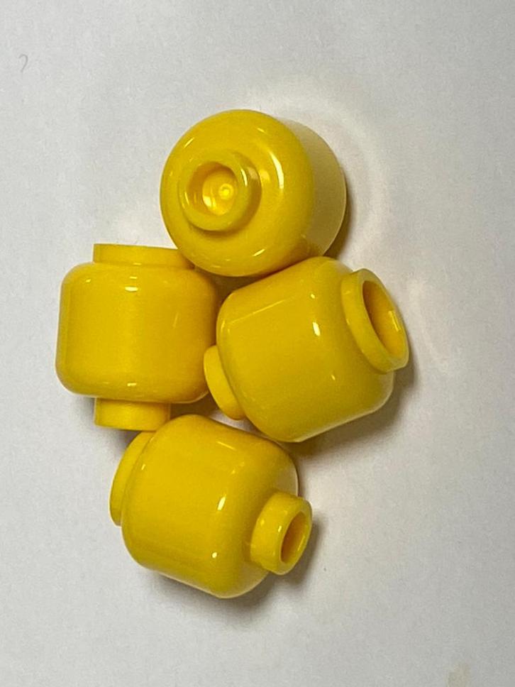 Partij Lego 4x nieuw hoofd met hol nopje in diverse kleuren, Kinderen en Baby's, Speelgoed | Duplo en Lego, Nieuw, Lego, Losse stenen