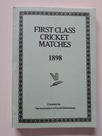 First Class Cricket Matches 1898, Ophalen of Verzenden, Gelezen, The Association of Cricket Statisticians, Balsport