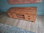 2 kasten teak dressoir en tv meubel, Ophalen, Gebruikt, 100 tot 150 cm, Teakhout