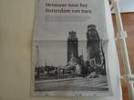 bijlage RD 18 dec 2014 heimwee naar het Rotterdam van toen., Verzenden, Zo goed als nieuw, Krant